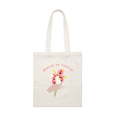 Nourish to Flourish Tote Bag Thumbnail